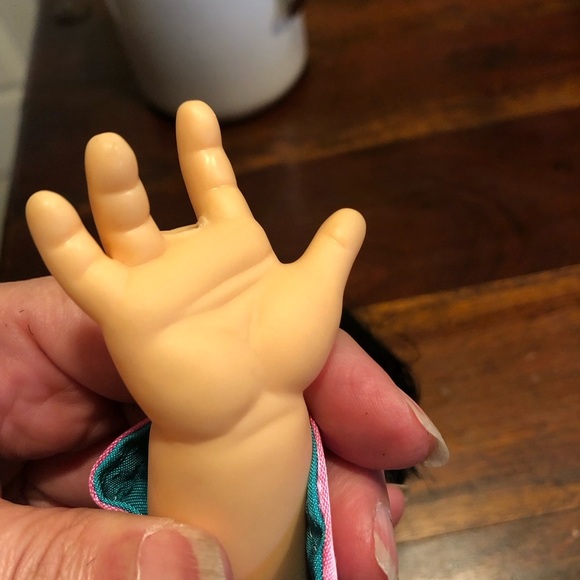 Asian Chinese Woman Carrying Child Cloth Dolls 13 inch mom and baby. Please read - Picture 13 of 15